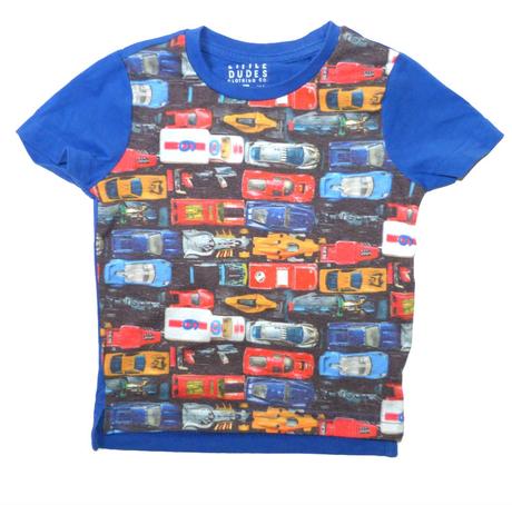 Bavlněné tričko s auty, tu,80