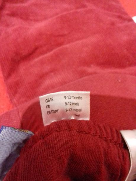 Dětské kalhoty, lupilu,80