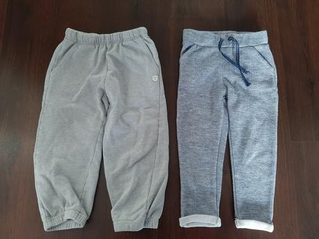 2x teplejší tepláčky tepláky 2-3roky 98, 98