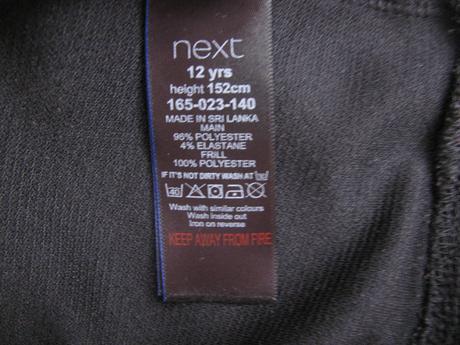Elastické dívčí šaty - next, next,152