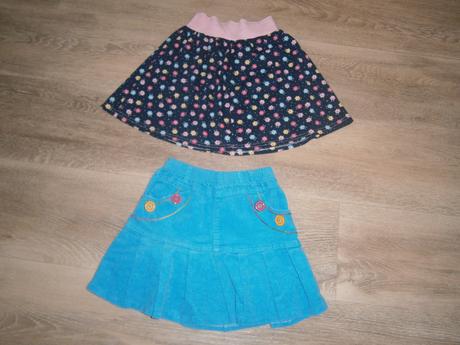 2x sukně vel. 116-122, 116