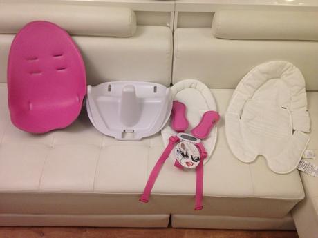 Jídelní židlička fresco bloom loft + cestovní, 