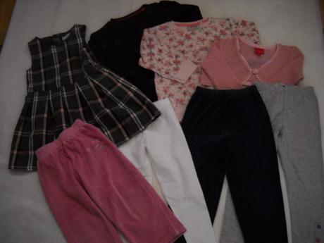 Šaty tepláky 8ks bolerko tričko vel 86/92, 86–98