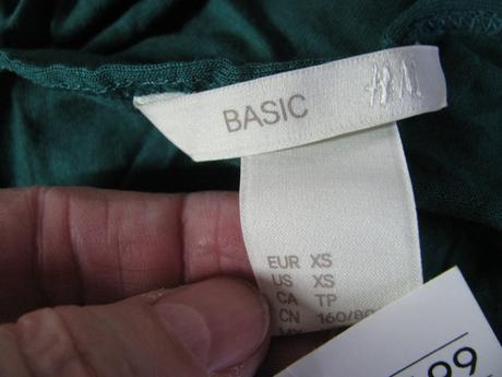 Letní elastické tyrkysové mini šaty - h&m, h&m,xs