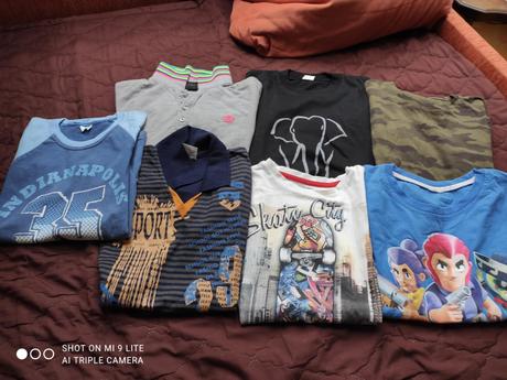 9x tričko kr.r., 134