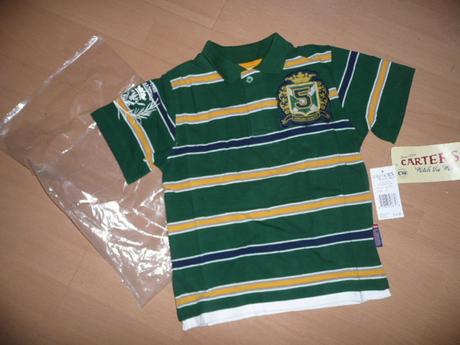 Polo tričko s límečkem vel 5/6 a 4 roky, carter's,104 / 110 / 116