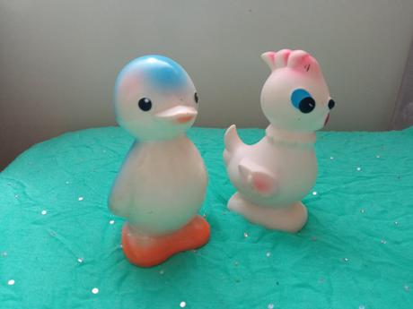 Retro pískací hračky, 