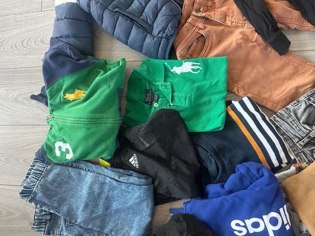 Set oblečení kluk 116-128 , 6-7 let, 122