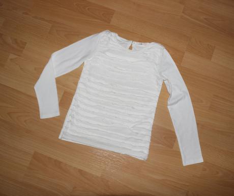 Krajkové tričko, halenka, h&m,122