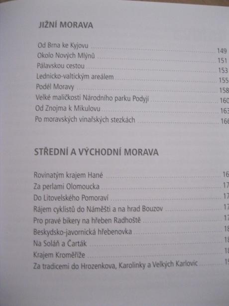 Knížka na kole po české republice, 