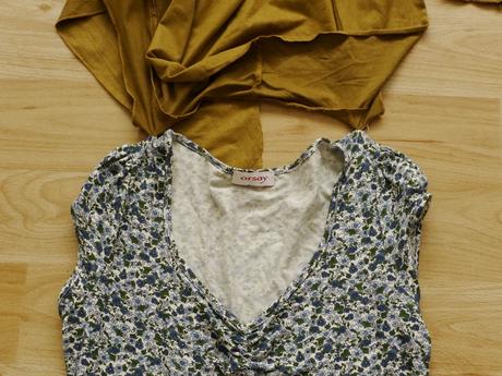 Vesta a tricko s kytickami vel.s, orsay,s