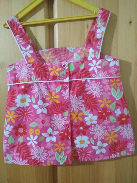 Veselý letní top pro holčičku, 110