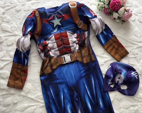 An3/ kostým capitan amerika - v.7/8 let, 