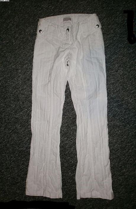 Super sněhobílé džíny - vel.s, s
