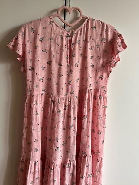 Lehké růžové šaty z viskozy lefties 11 let, 152