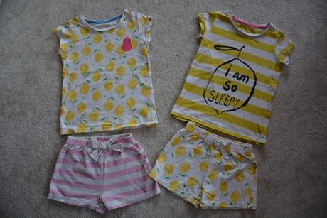 Letní pyžama s ovocem, next,116