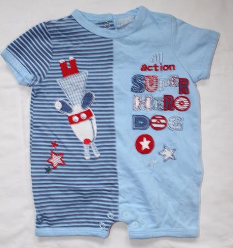 Al41. kraťasový overal 0-3 měs., 62