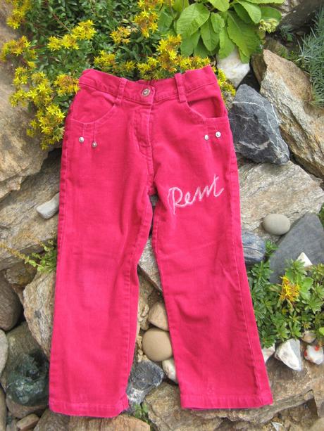 Manžestrové kalhoty-vel.110, c&a,110