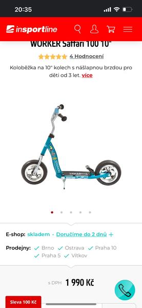 Která koloběžka je nejlepší pro 5leté dítě?