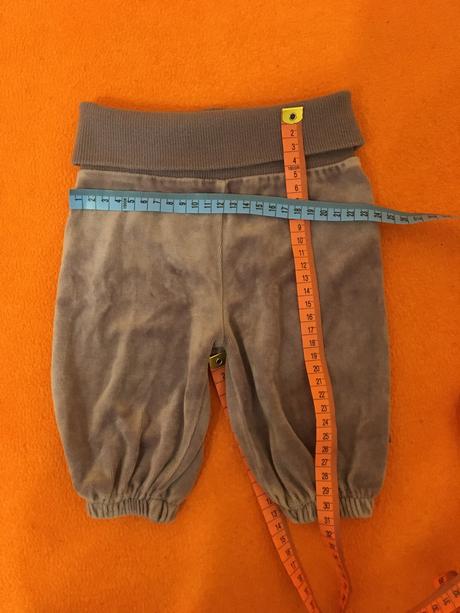 Semišové fialové tepláčky (vel. 56-62), 56