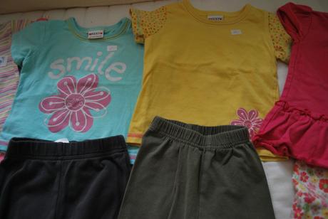 Mix oblečení léto vel. 74 celkem 9ks, 68–80