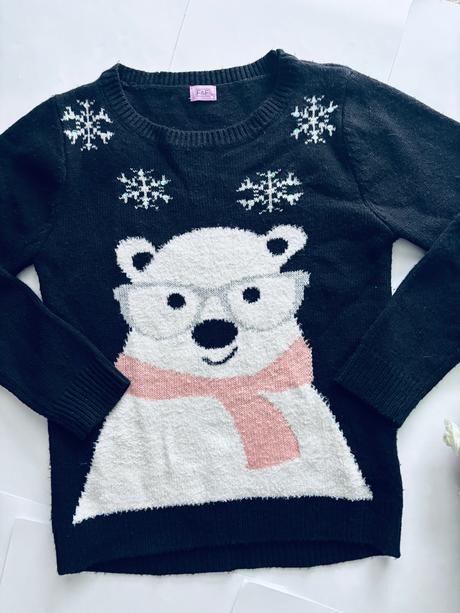 D79/ svetr vánoční - v.9/10 let, 140