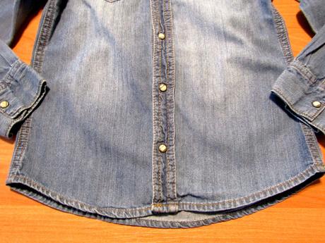 Dívčí džínová košile vel 122-128, alive,128