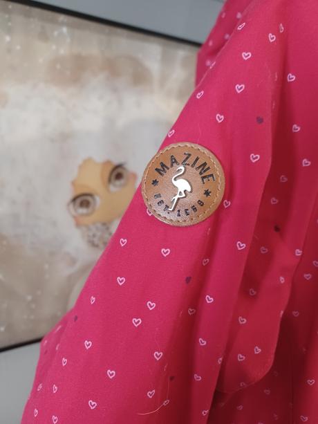 Srdíčková zimní bunda parka, m