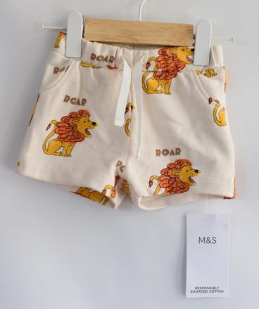 Kraťasy vel. 3 - 6 m, marks & spencer,68