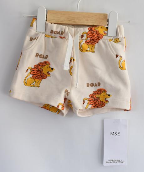 Kraťasy vel. 3 - 6 m, marks & spencer,68