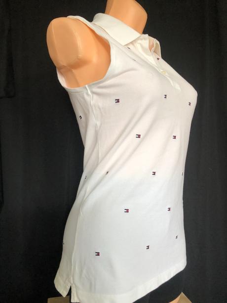 Bílá dámská polokošile, tommy hilfiger,38