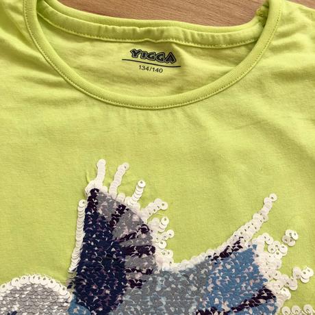 Yigga tricko s volanky menivy obrazek ptacka 134/1, yigga,134