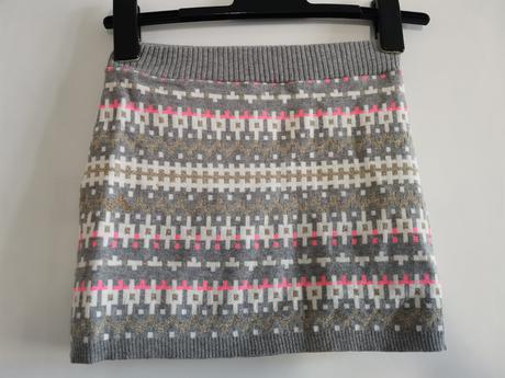 Sukně sukýnka pletená na zimu vel. 122 /128, h&m,122