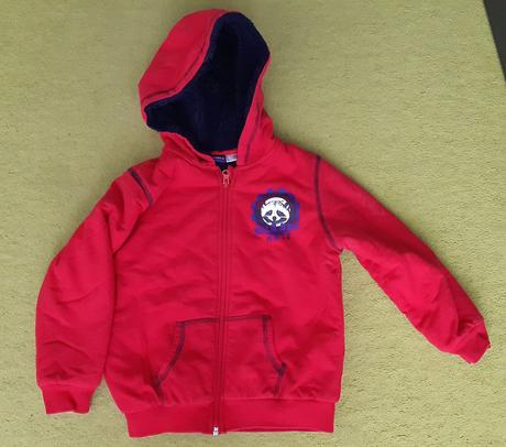 Zateplená mikina vel 110/116, lupilu,110