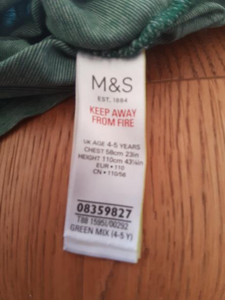 M&s triko pro kluka č 110, marks & spencer,110