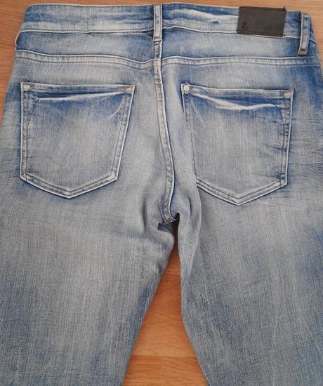 Džínové 3/4 šortky 14+, h&m,170