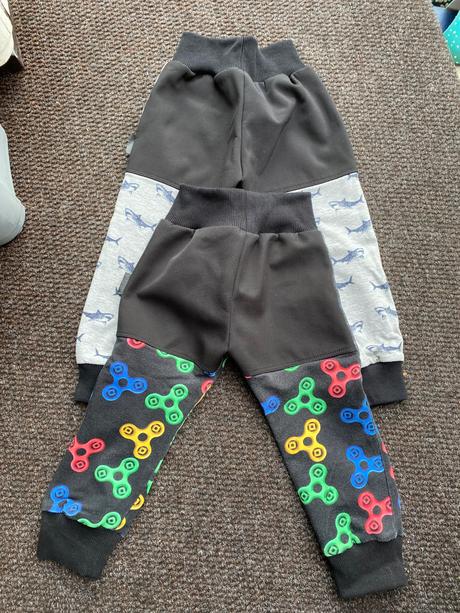 Teplaky se softshelem, 104