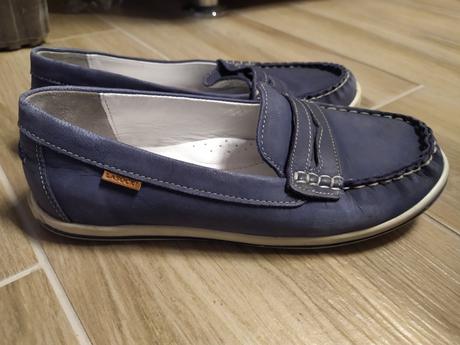 Kožené mokasíny, lasocki,34