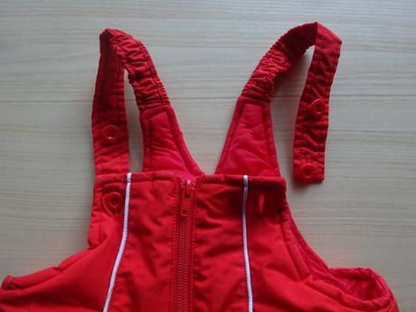Zimní oteplovačky červené, vel. 92, c&a,92