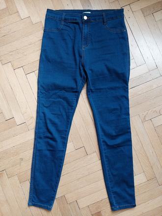 Kalhoty džíny legíny, xl