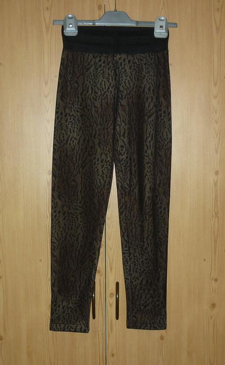 Dámské zateplené legíny moda italia, s