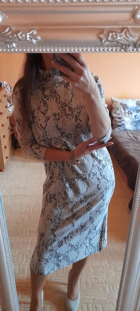 Elegantní úpletové midi šaty s rozparky, marks & spencer,xl