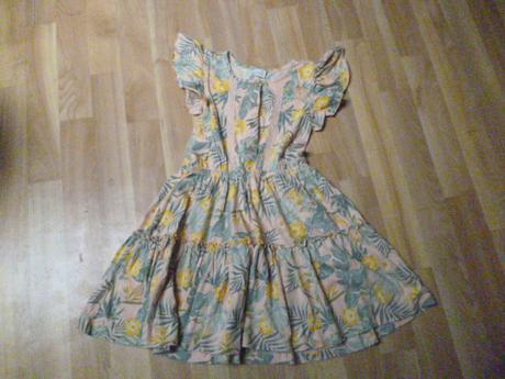 Kytkaté šaty next 7 l, next,122