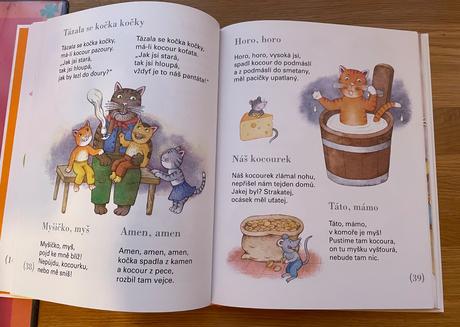 Kniha česká říkadla, písničky a pohádky, 