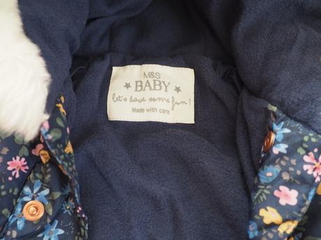 Zimní kombinéza vel 68, marks & spencer,68