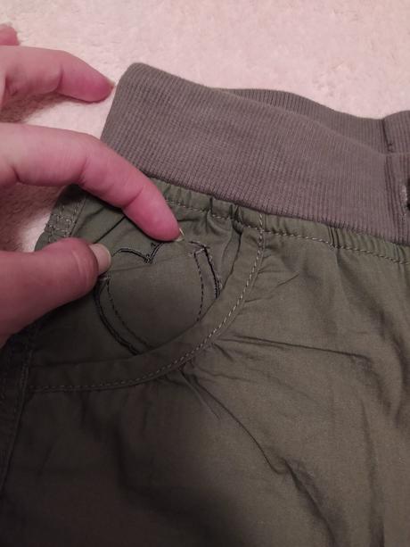 Tříčtvrteční kalhoty srdíčkové vel.104, dopodopo,104