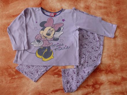Pyžamko s minnie mouse, disney,122