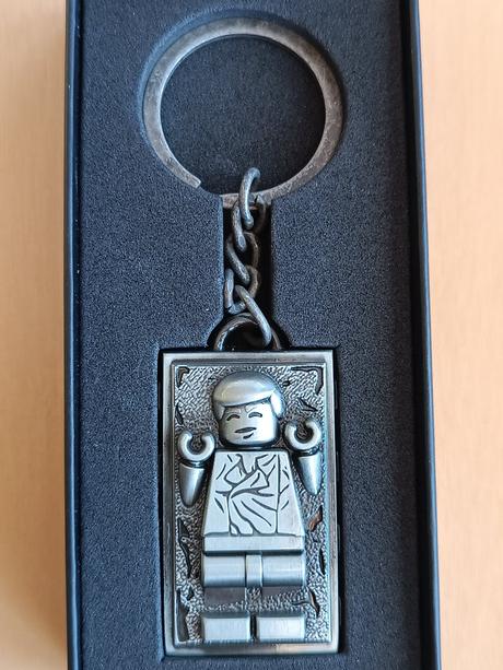 Lego star wars 5006363 han solo keychain, 