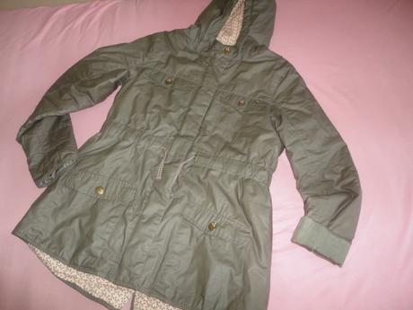 Přechodová, slabá zimní bunda okaidi, vel. 140-152, 146