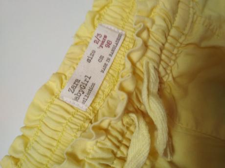 Šortky/kraťasy zara, zara,98